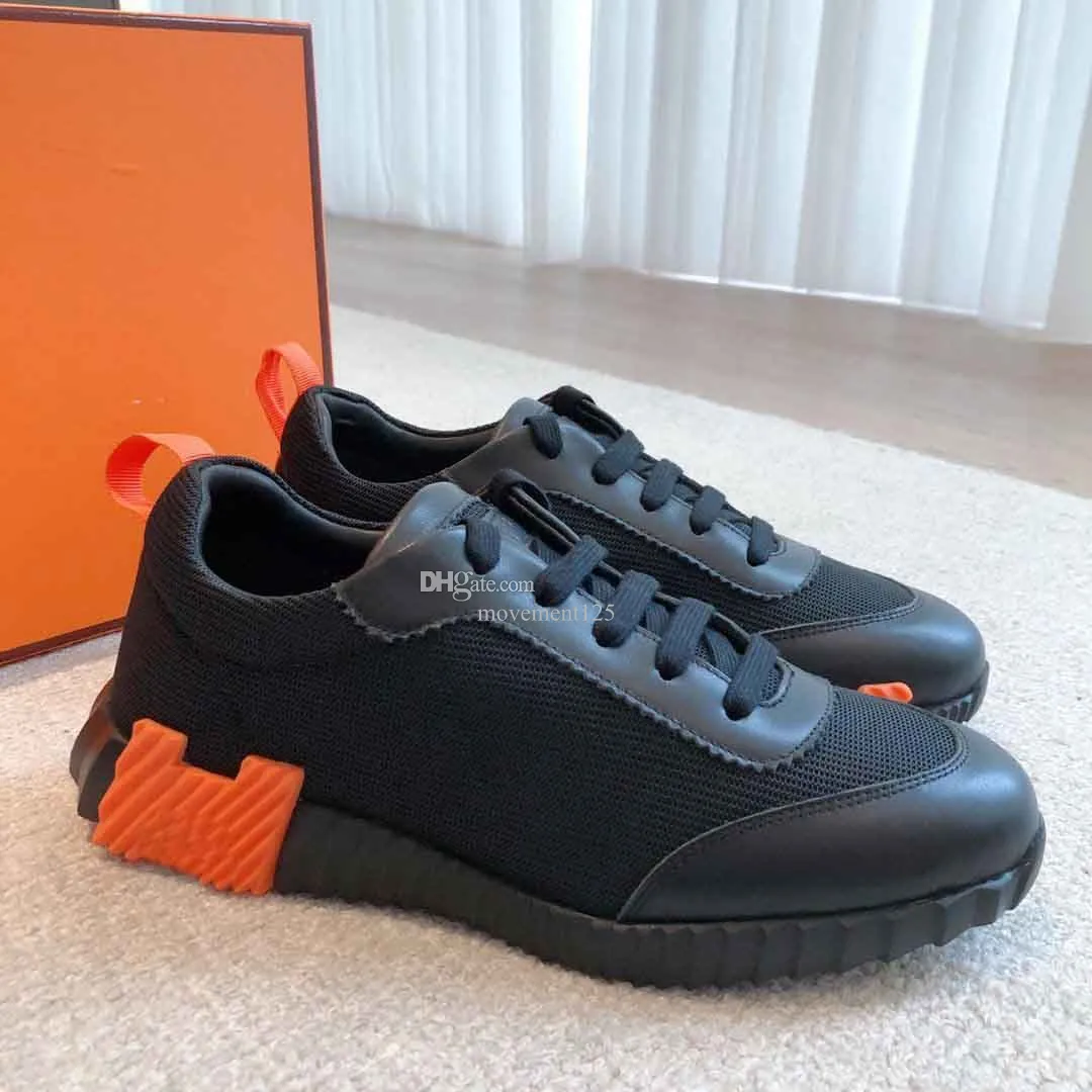 Merk Designer Stuiterende Sneakers Schoenen Mannen Technische Mesh Sport Rubberen Zool Lace Up Casual Adem Lichtgewicht Outdoor Trainers EU38-46