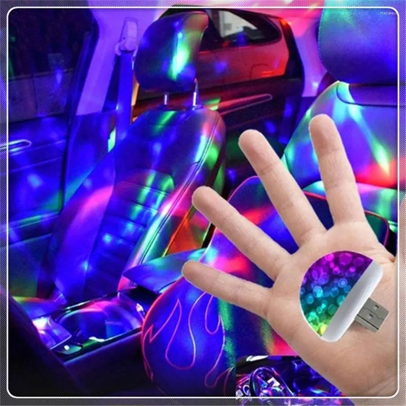 Decorazioni per interni Kit di illuminazione per auto LED USB multicolore per 6 serie 1 E81 F12 F13 M6 1M F20 F21 E91 E92 E88