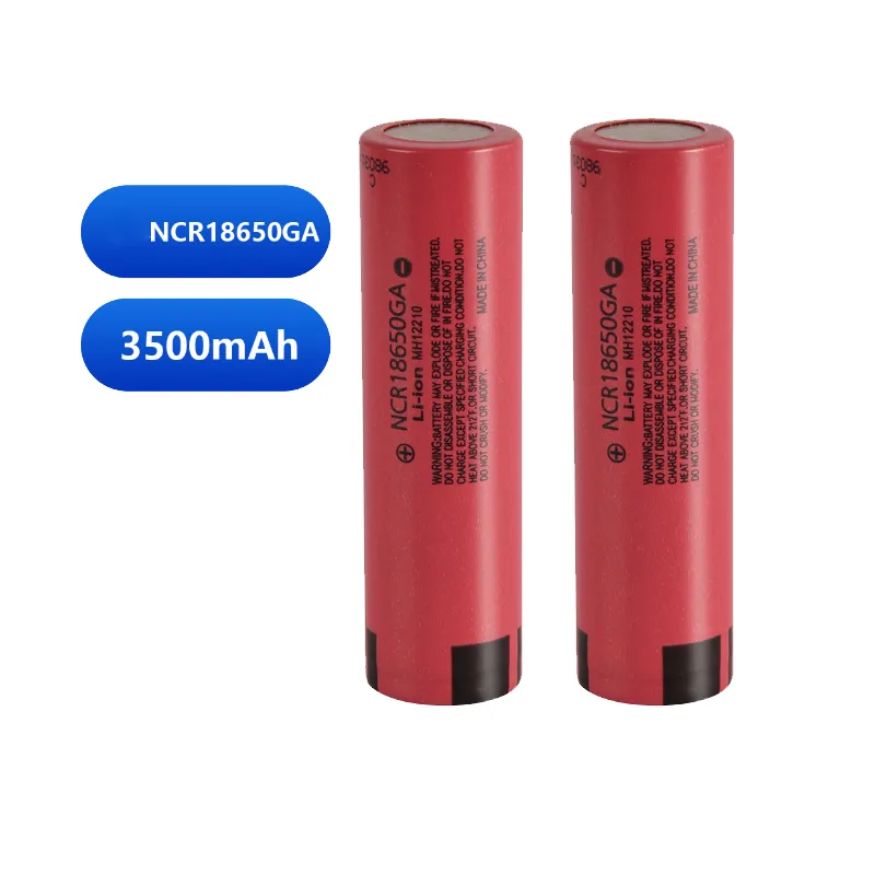 Original NCR 18650GA 18650 Battery 3500mah 15A Continuous Discharge Rechargeable Batteries