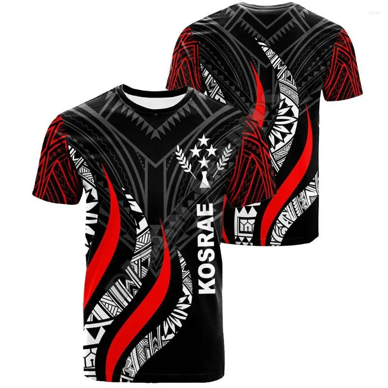 Camisetas Para Hombre Ropa De Moda Polinesia Variedad De Colores Y Camisetas Para Mujer Camiseta De Manga Corta Con Estampado 3D De Kosrae Verano 2022 De 18 65 DHgate