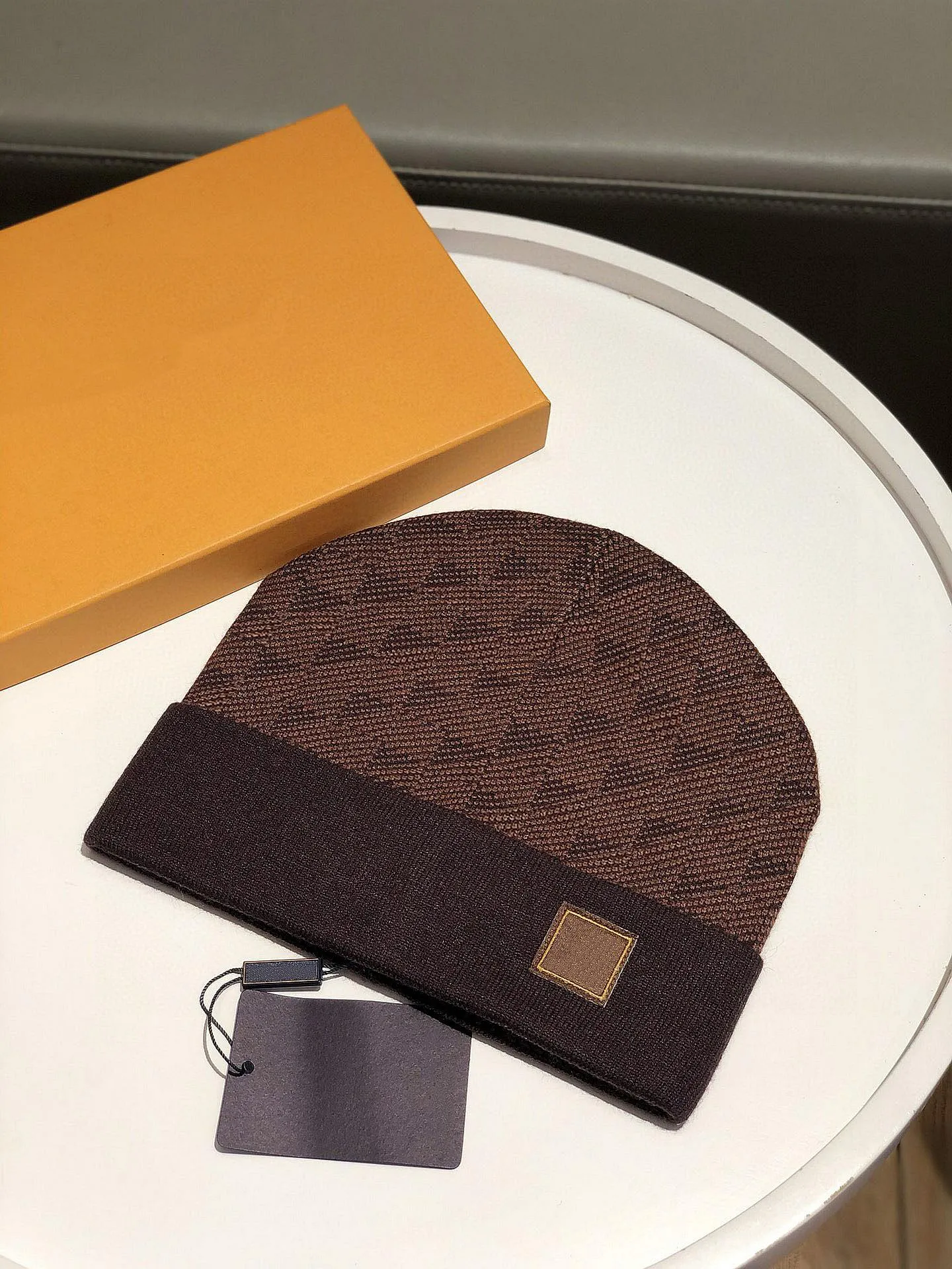 Clássico designer outono inverno estilo quente gorro chapéus homens e mulheres moda universal malha boné outono lã ao ar livre quente crânio bonés 13