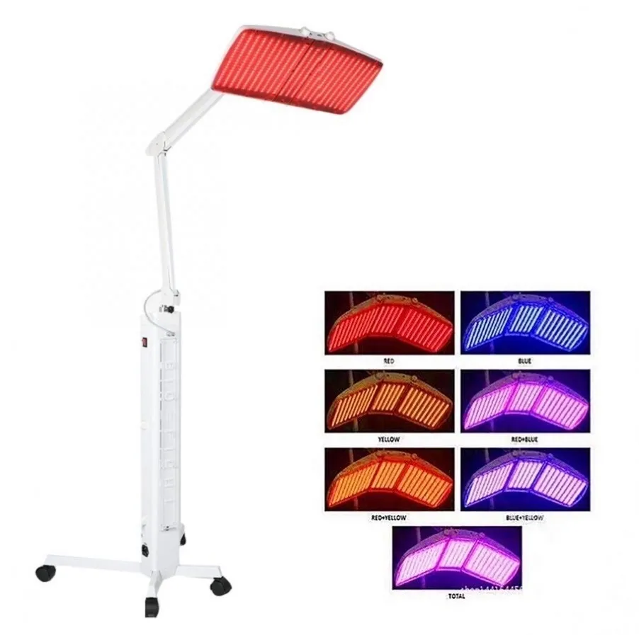 2023 professional pdt led light therapy 3 in 1 beauty equipment pdt led machine skin rejuvenation hair care regrowth