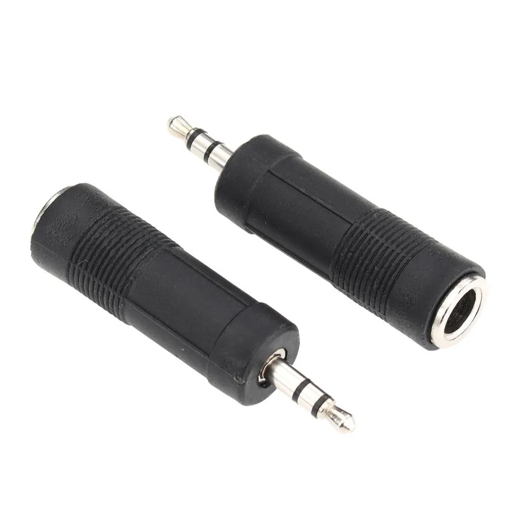 Convertitore adattatore Aux da 3,5 mm maschio a 6,35 mm femmina connettore audio per cuffie