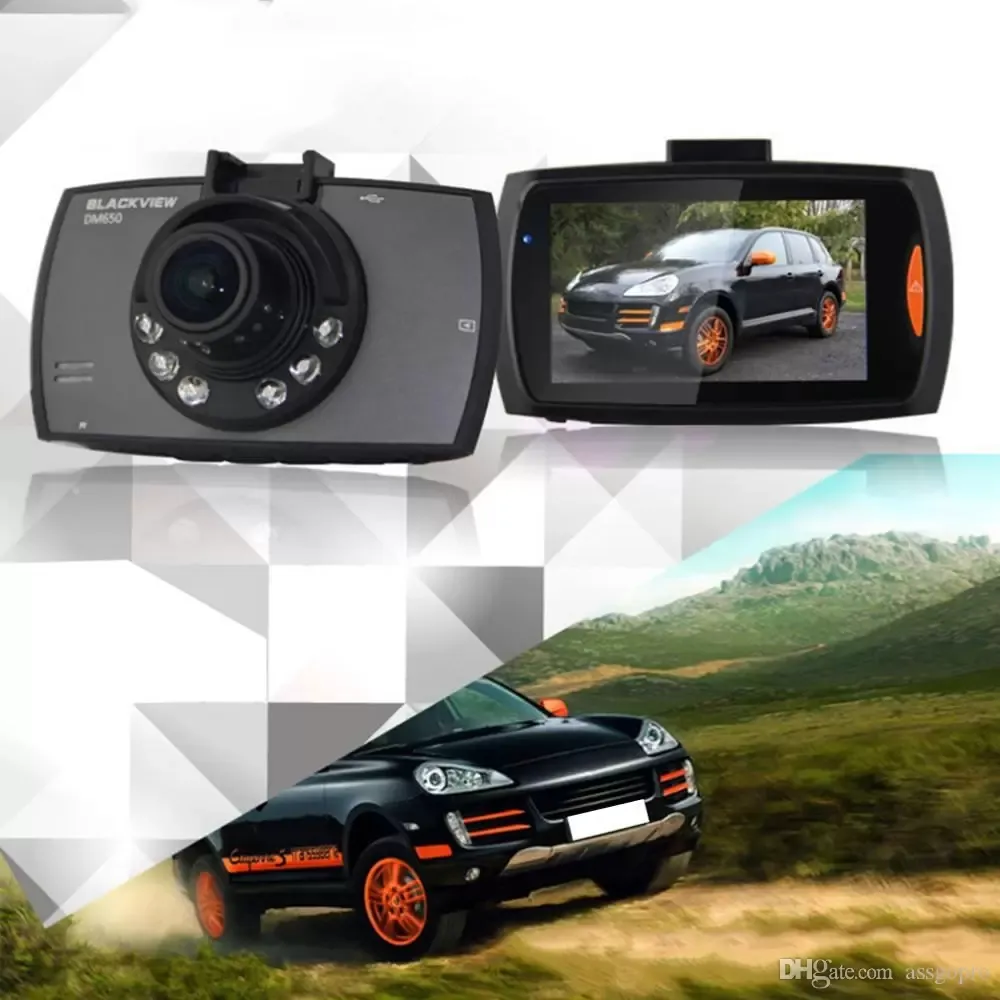 Kamera samochodowa G30 2.4 "Full HD 1080p Kamery wideo Nadzór DVR DVR rejestrator rejestrator DVR kamera 120 stopni Kąt Kąt wykrywanie noktowizora G-czujnik G