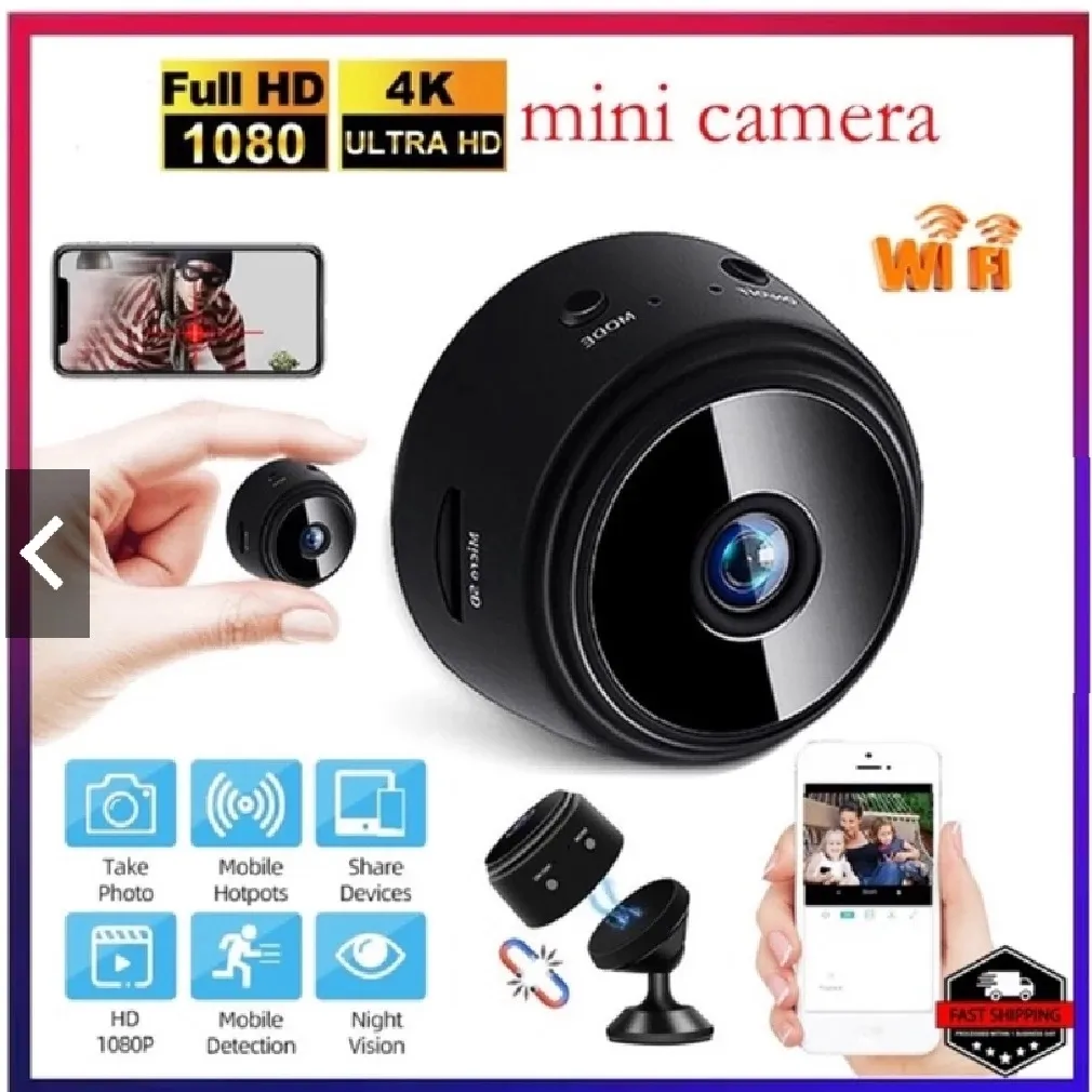 A9 Video Surveillance WiFi Camera 1080P IP Camera Smart Home Security -  China Mini Camera WiFi, Surveillance Security IP Camera