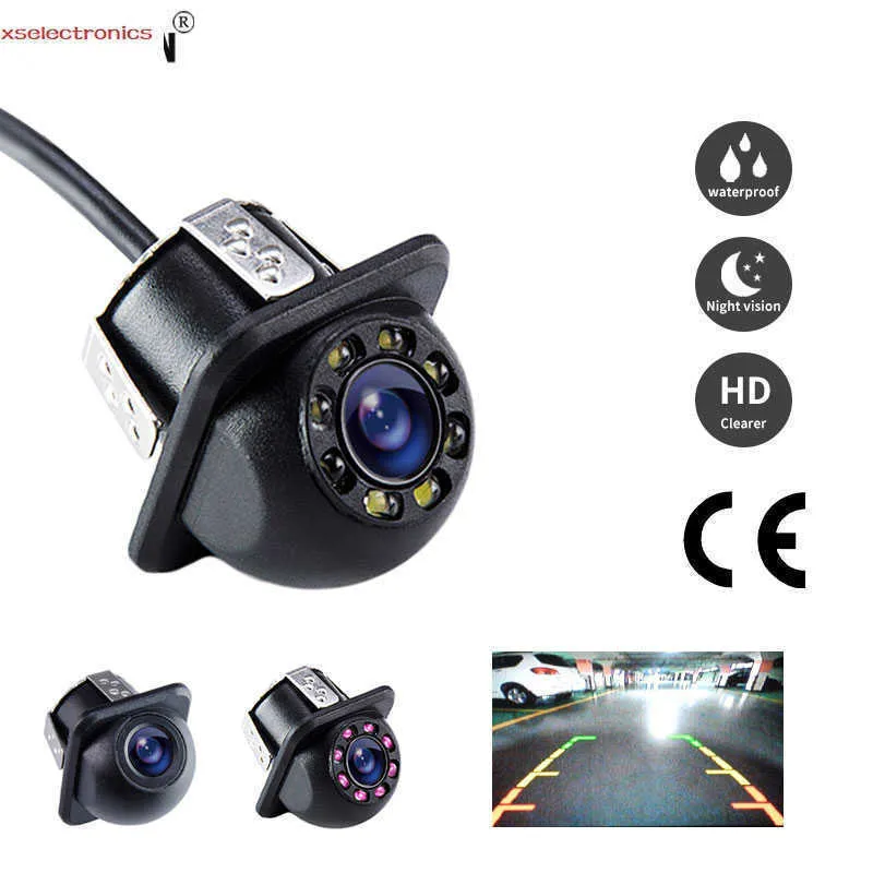 New Hippcron Rear View Car Night Vision Camera Using Infrared With or Without LED Mini Waterproof Power