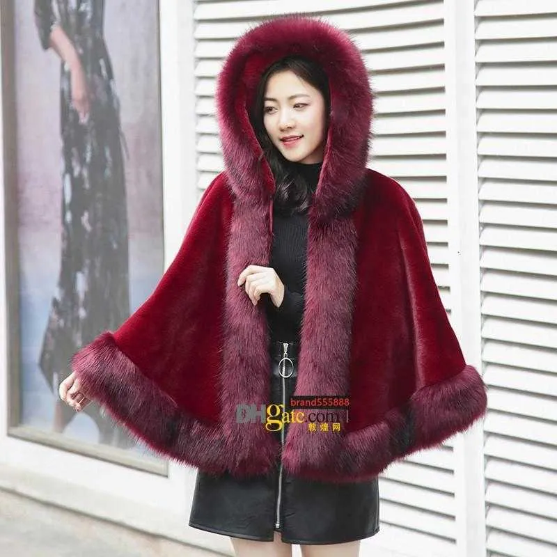 Dames bont faux winter vrouwen korte mantel jas warme dikke veerjagen