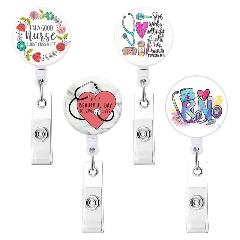 Retractable Key Chain Phone Holder For Doctors, Nurses, And Medical Workers  Efficient Card Display And ID Holder With Clip Hospital Supplies From  Nana_shop, $0.72