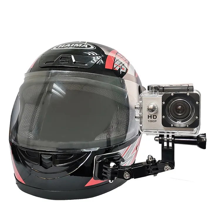 Fixation Gopro pour casque & tête