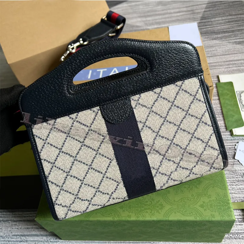 Designer Bag Fashion Women Luxury Shoulder Bag Ophidia Leather Tote Handbag Crossbody Mini Clutch Pl￥nbok Handv￤skor