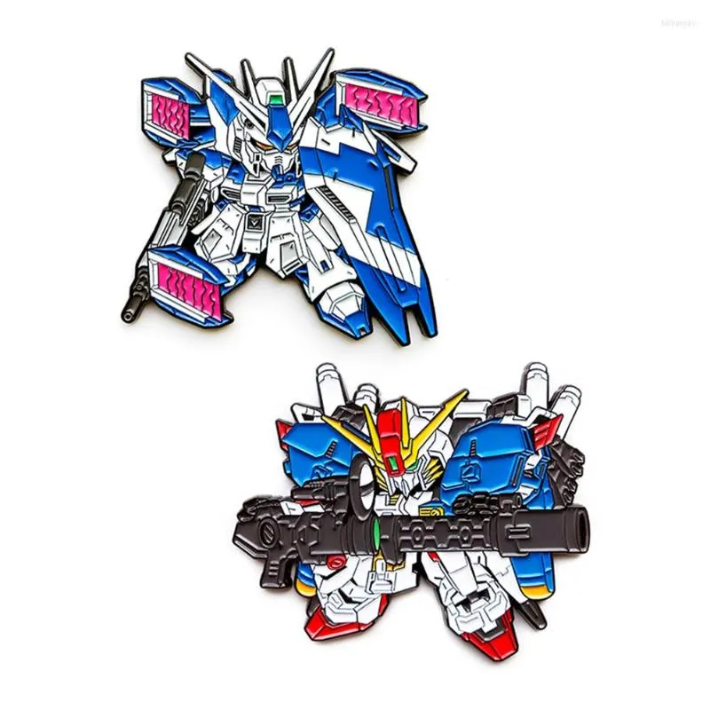 Brosches Gundam Badge Mobile Suit RX-78 Brosch Anime Robot Lapel Pin