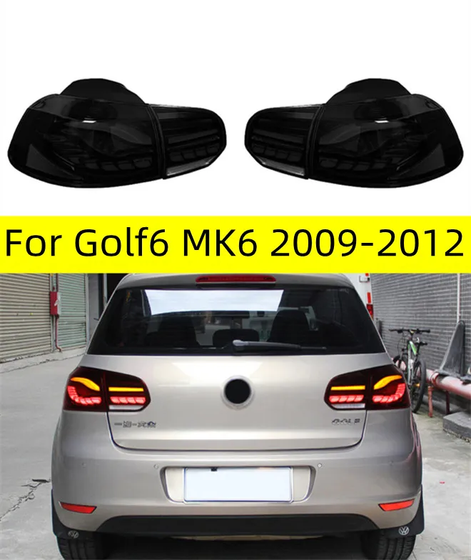 R￼cklicht f￼r Golf6 Golf MK6 2009-2012 R￼cklichter mit sequentiellem Blinker Animation Bremsbrems-Leuchtturm Facelifting