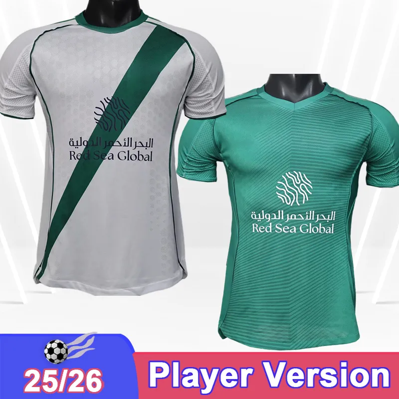25 26 Al Ahli Saudi Mens PLayer Soccer Jerseys MAHREZ GALENO