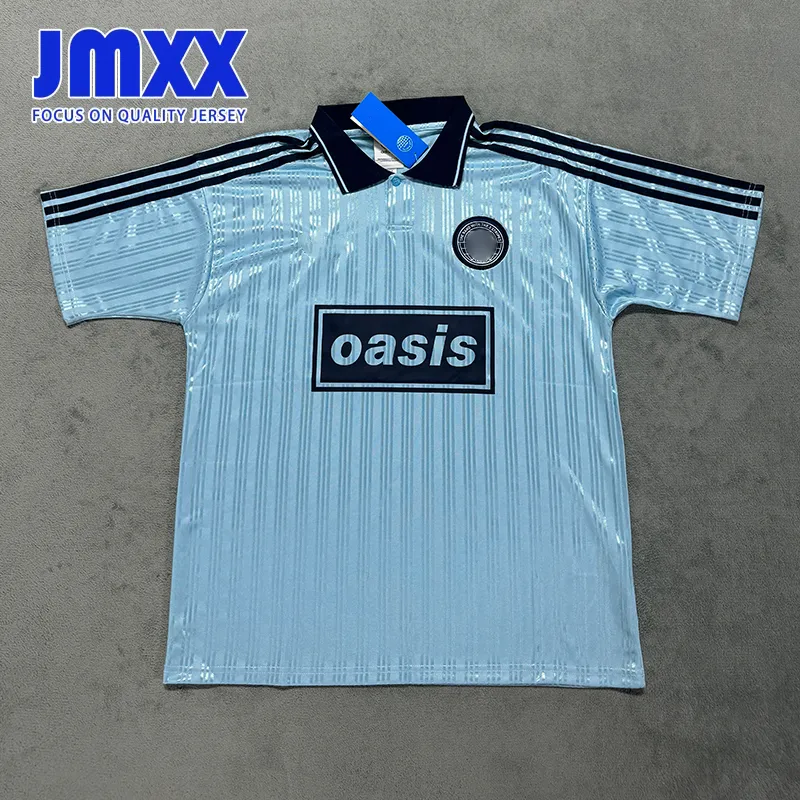XXXL 4XL JMXX 25 26 Oasis Live 25 Soccer Jersey 25th From 12,15