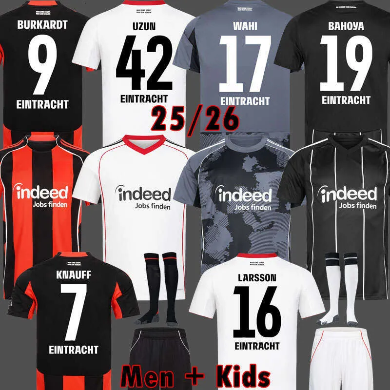 25 26 Eintracht Frankfurt HOME AWAY THIRD Soccer Jerseys 2025 2026