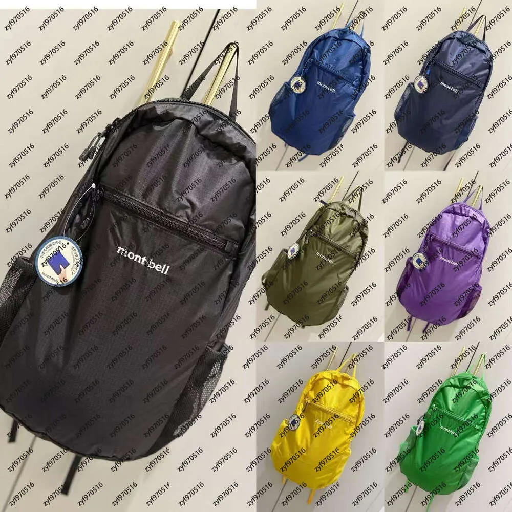 Montbell Nylon Hiking Bag 15L Lightweight Unisex From Zyf970516