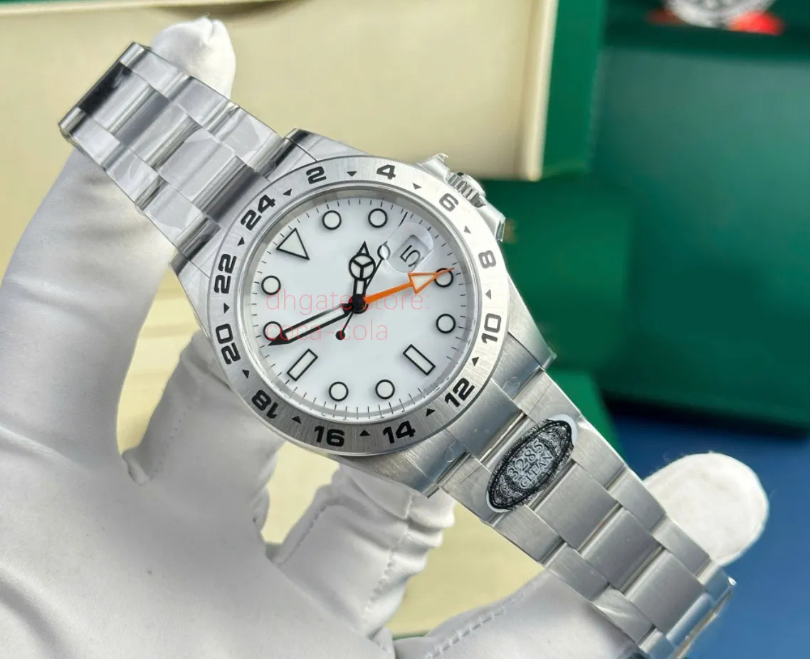 Save Big on Bulk 42mm Men's Automatic Movement Watches Men Clean  Maker Luminous Watch White Black Dial 226570 CleanF 904L Steel Wristwatches 