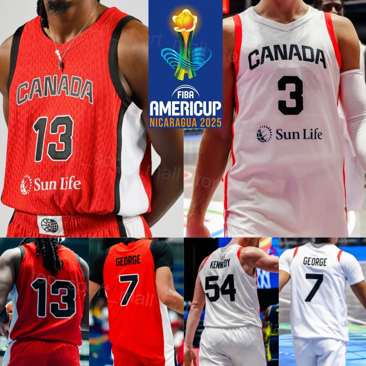 2024 Canada Basketball Jersey: Barrett, Olynyk, Brooks, Ejim, Dort