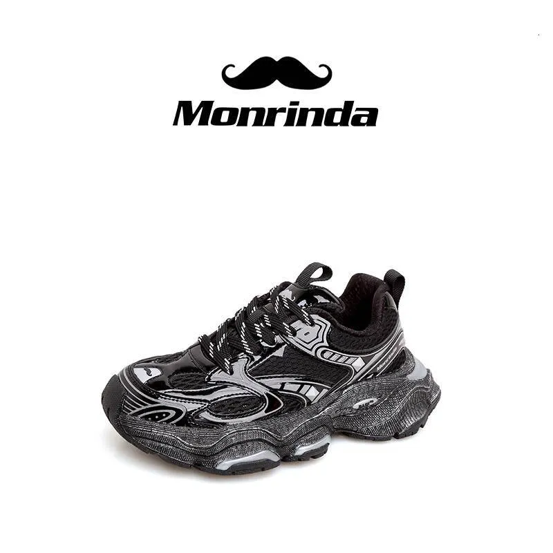 Mirinda 2025 New Sports Dad Women's High-End Thick-Soled Height-Increasing Casual Shoes Men's Style_voghion.com