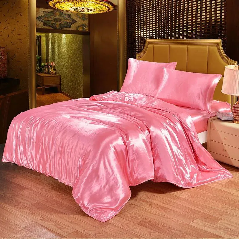 高級サテンシルク寝具セット を￥3,944 | DHgate