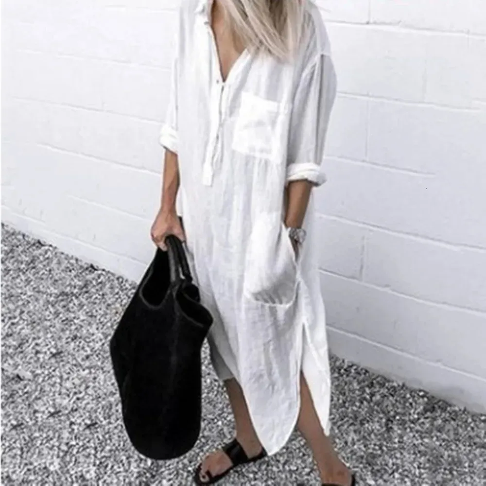linen shirt dress beach cover up Amazon.com: Beach Coverups for Women 2024 Summer Beach Dresses for Women 2024 Vacation Plus Size Shirt Dress Womens Short Sleeve Maxi Linen Dress Button V-Neck Swimsuit Coverup for Women,Green,S : Clothing, Shoes