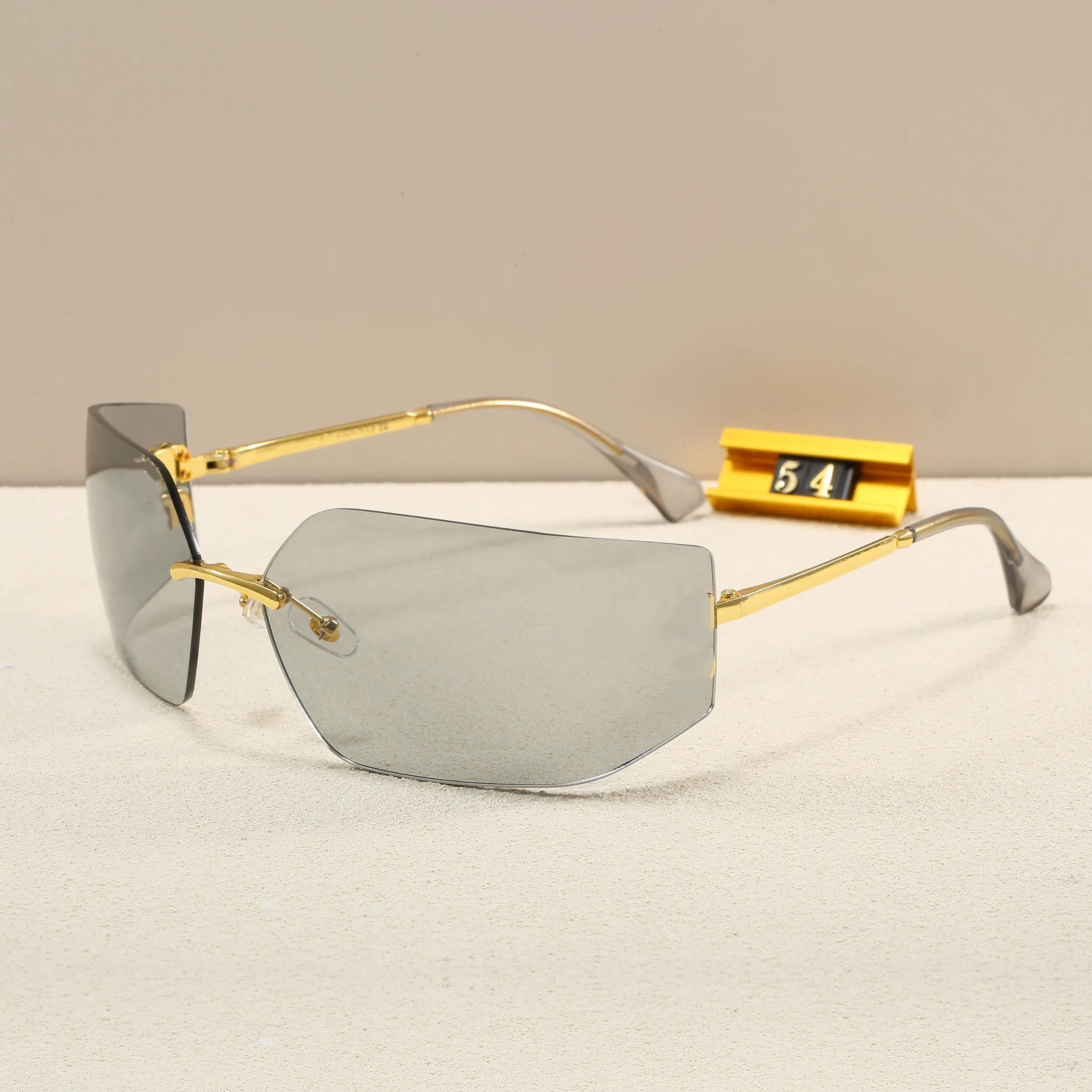 Vintage Oversized Square Sunglasses with Polarized UV400 Protection Retro Oversized Pilot Sunglasses Women Men Polarized  main image 2