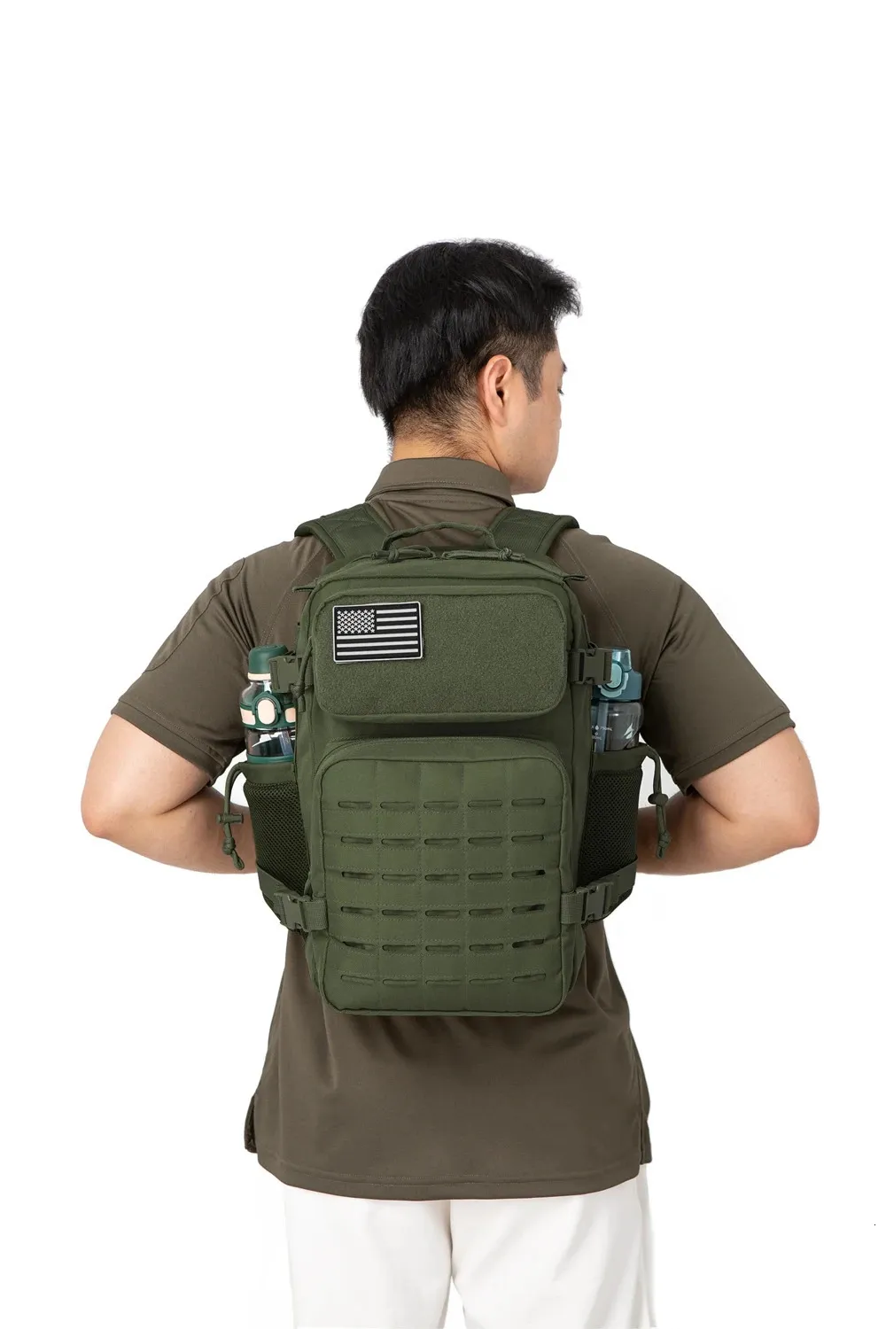 Tactical Backpack 25l For Hiking Survival And Outdoor Activities_voghion.com