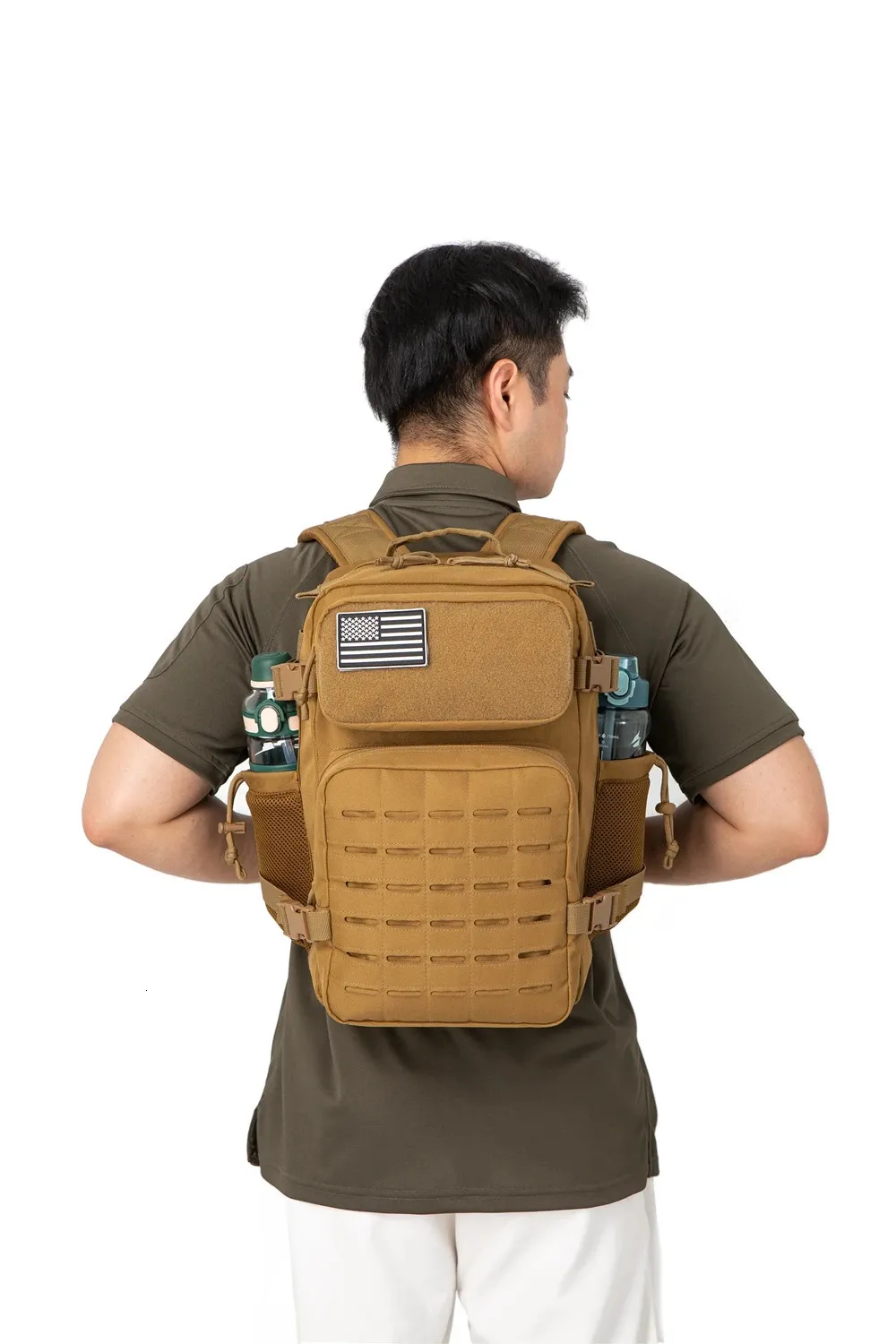 Tactical Backpack 25l For Hiking Survival And Outdoor Activities_voghion.com