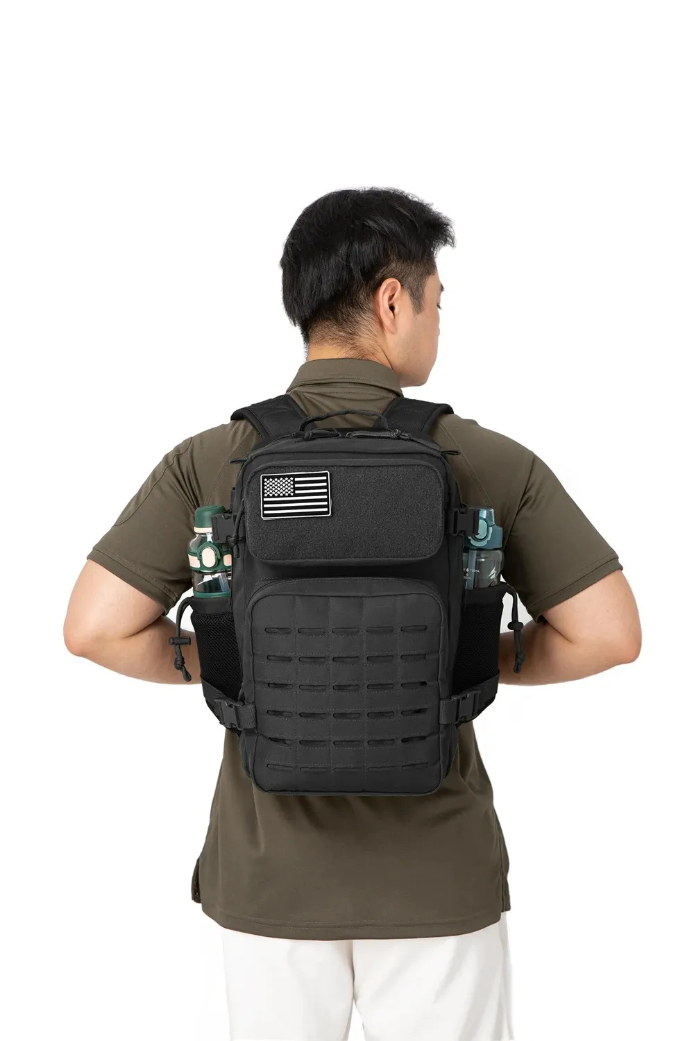 Tactical Backpack 25l For Hiking Survival And Outdoor Activities_voghion.com