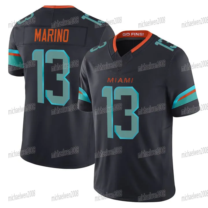 Dolphinss 2022 Gothic Deep Water Edition American Football Shirts