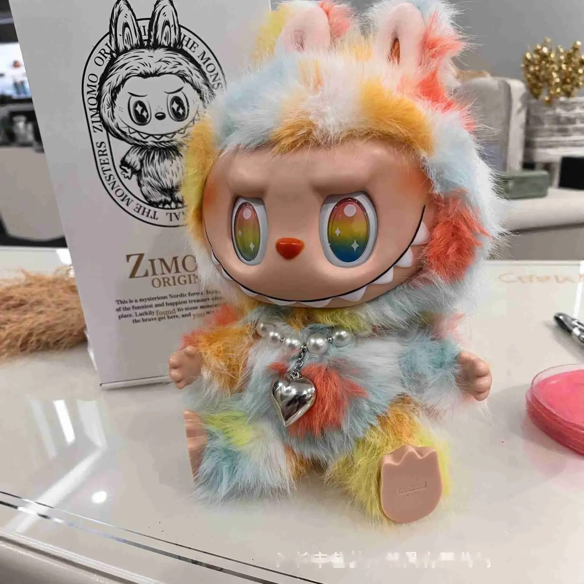Zimomo Labubu 5th Gen Aurora Soft Toys 4.0 38cm Series From