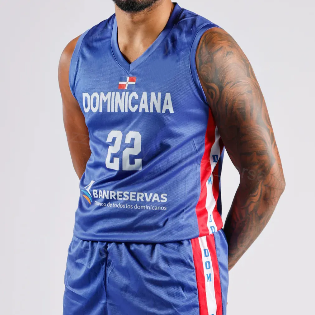 Printed 5 Victor Liz Jersey Dominican Republic Basketball 2025/2026  AmeriCup 1 Juan Suero 35 Juan Guerrero 4 Gelvis Solano Eloy Vargas Angel  Delgado Mans Youth Woman From 11,15 € | DHgate