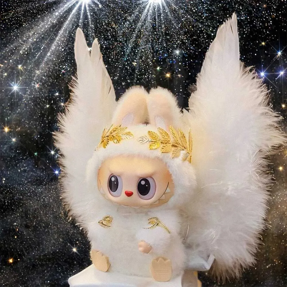 Labubu Devisl Labubu Devil Vampire Cloak Doll Clothes for 15-17 cm Plush Idol Dolls ...