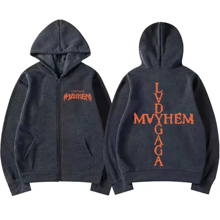 Sudadera Con Cremallera Lady Gaga Mayhem 2025  De 2,89 € | DHgate