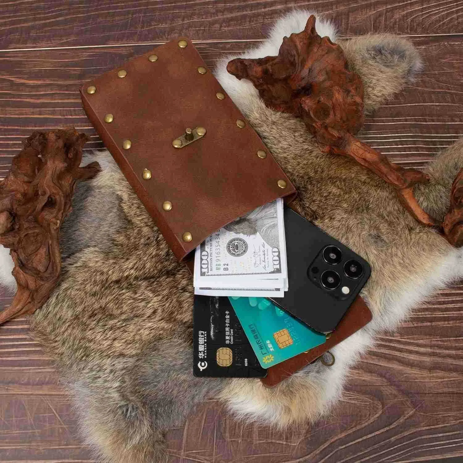 ☆ DHgate 르네상스 벨트 파우치 코인 지갑 치마 하이킹 세트 중세 축제 의상 할로윈 액세서리 캐주얼 패니 팩 허리 가방  2pouchbrownw250903 | ₩35,063부터