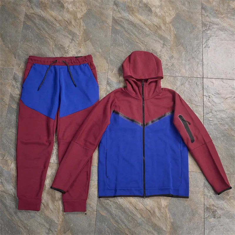 Tech Fleece Designer Felpa Con Cappuccio Pantaloni Tuta Da Uomo