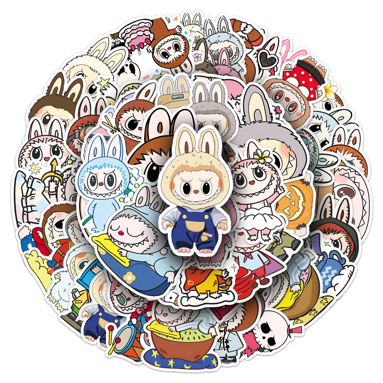 Luck Labubu Sticker Labubu Character Stickers For Kids 50 Playful... From Dh_afterglow, $2. ...