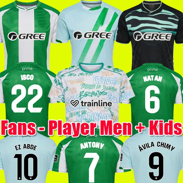Real Betis Soccer Jerseys 24/25/26: Isco, Joaquin & More! Betis