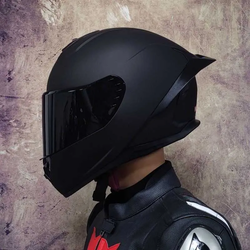 Motorhelm Vintage – Open Gezicht – Retro 3/4 Jethelm – Bluetooth Ingebouwd – Dubbel Vizier – ECE/DOT Goedgekeurd – M/L/XL – Unisex