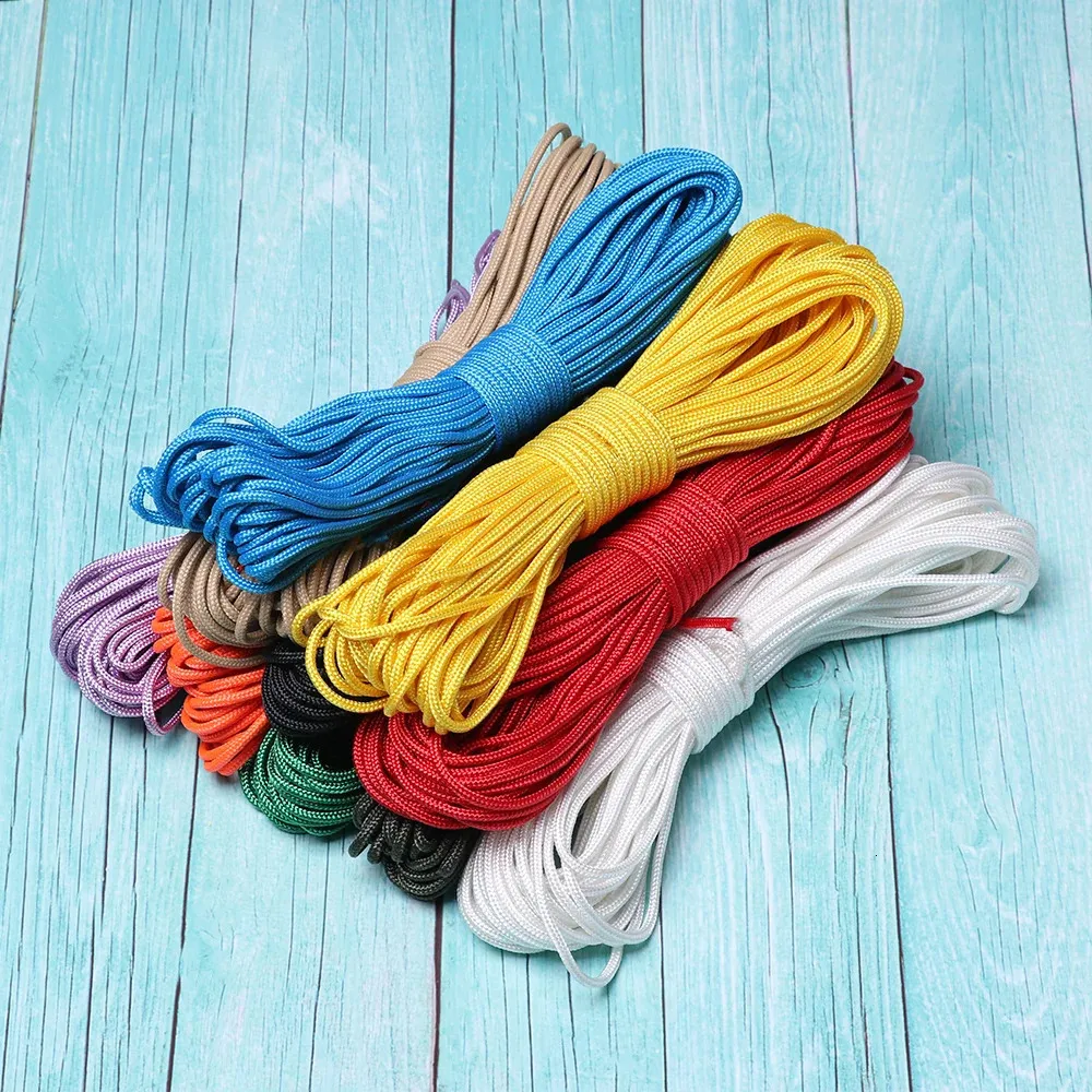 Su Rival Fishing Ropes Survival Paracord 550 Rope 510.2 ft 155.5 m Length Tent Ropes Camping ...