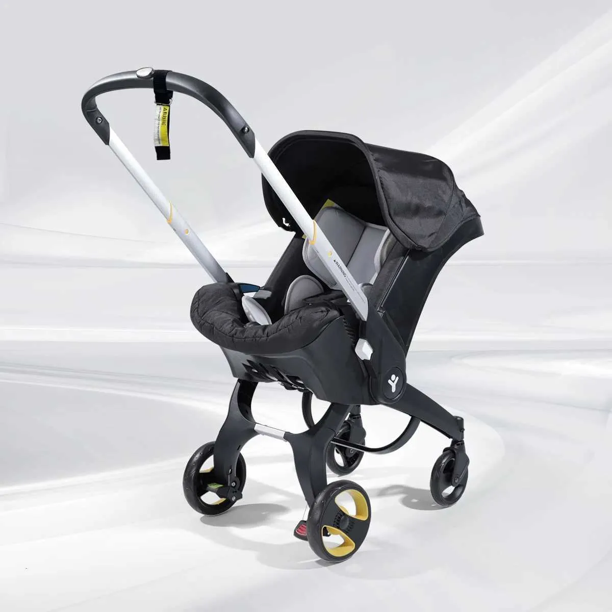 Portable Lightweight And Foldable Baby Stroller With A Metal Frame Can ...
