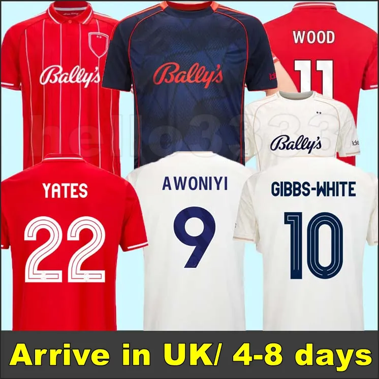 2025 2026 S 4XL NottinghamS Soccer Jerseys Forest AWONIYI 24 25