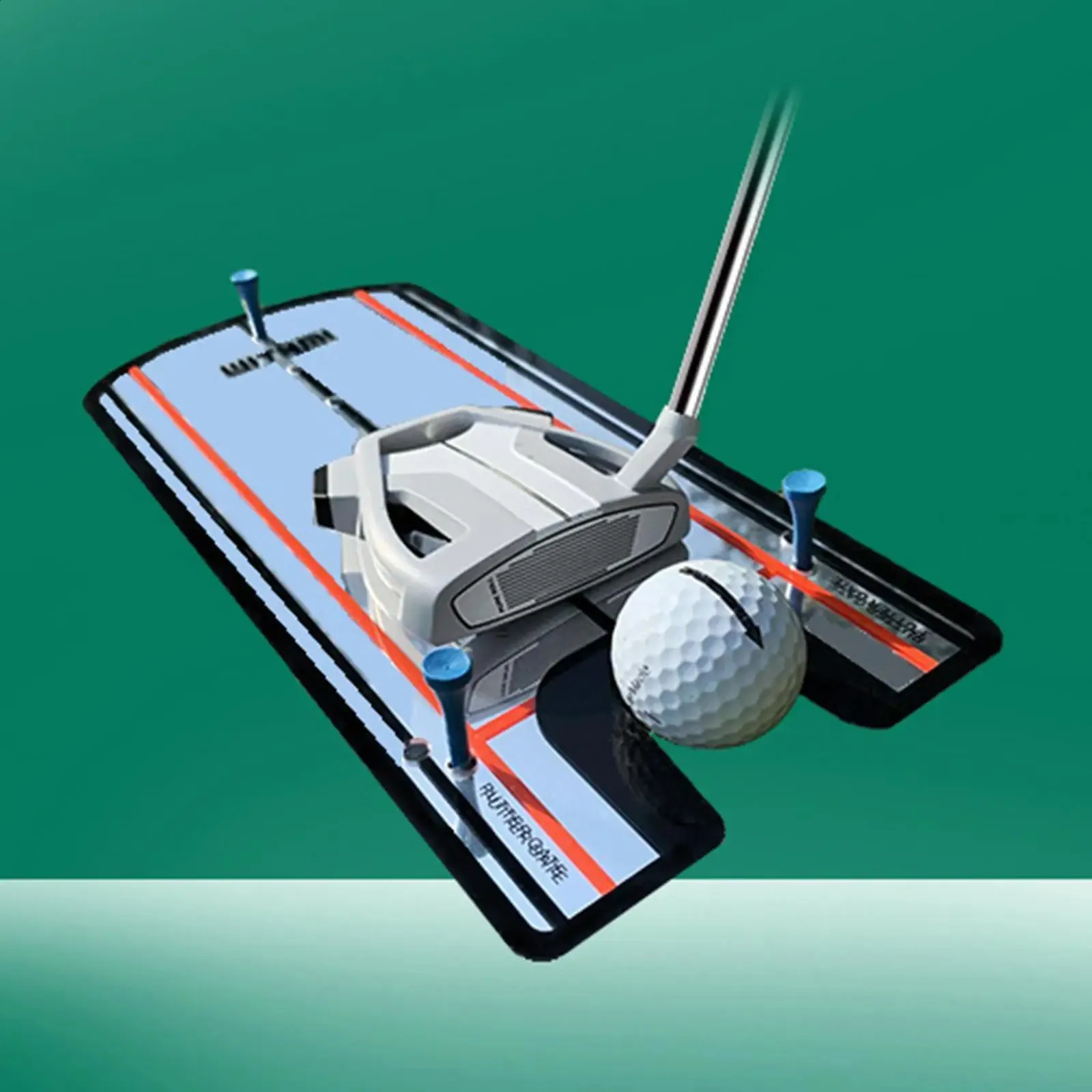 Golf Putting Eyeline Mirror Alignment Training Aid... 