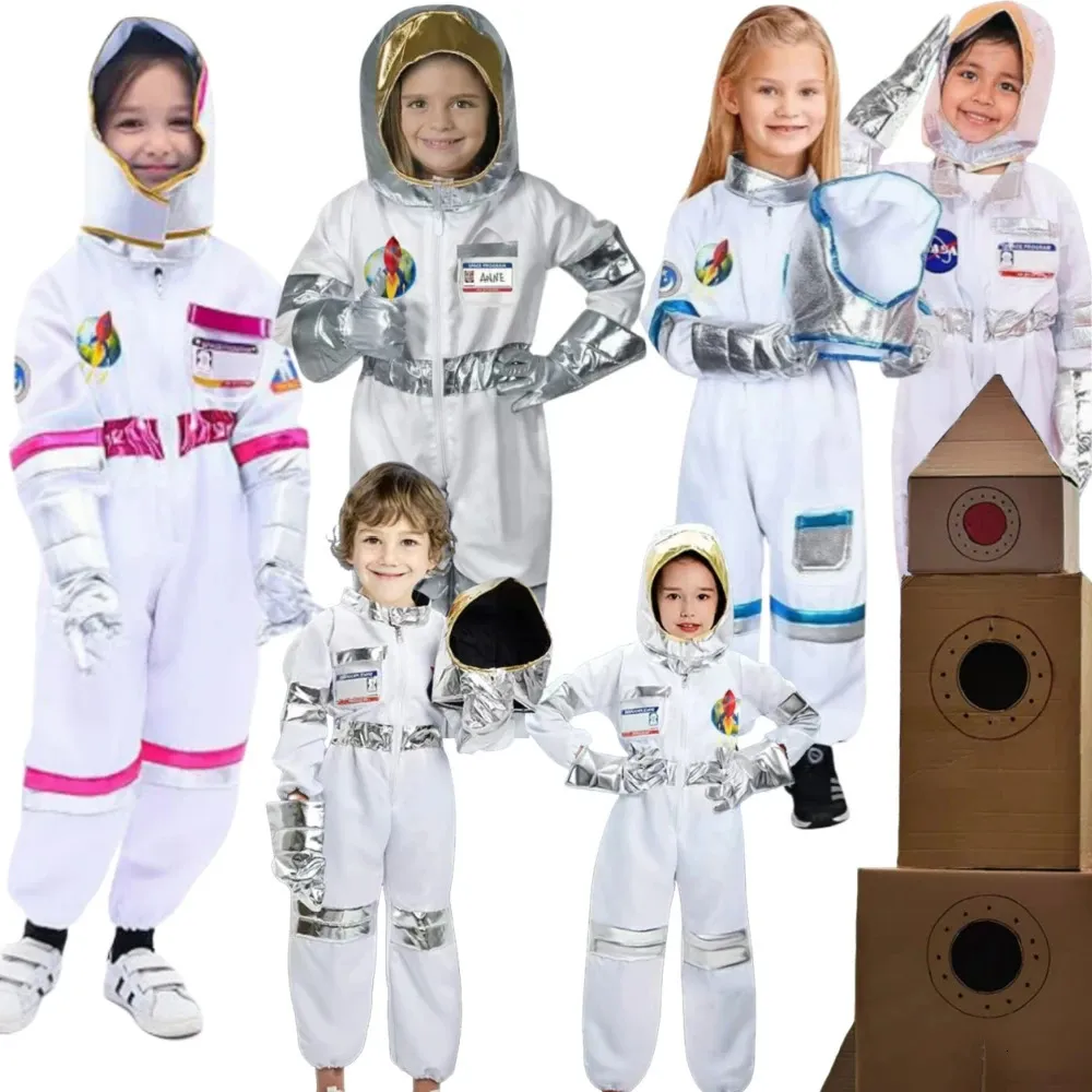 Kids Astronaut Cosplay Costume NASA Pilot Jumpsuit... From Bigwang08 ...