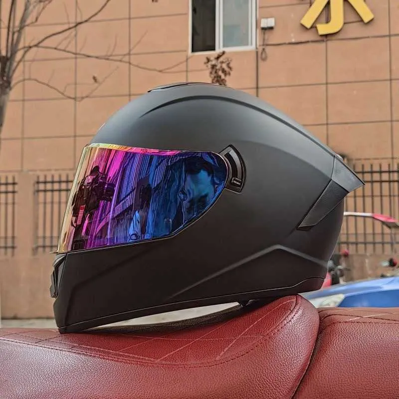 Motorhelm Vintage – Open Gezicht – Retro 3/4 Jethelm – Bluetooth Ingebouwd – Dubbel Vizier – ECE/DOT Goedgekeurd – M/L/XL – Unisex