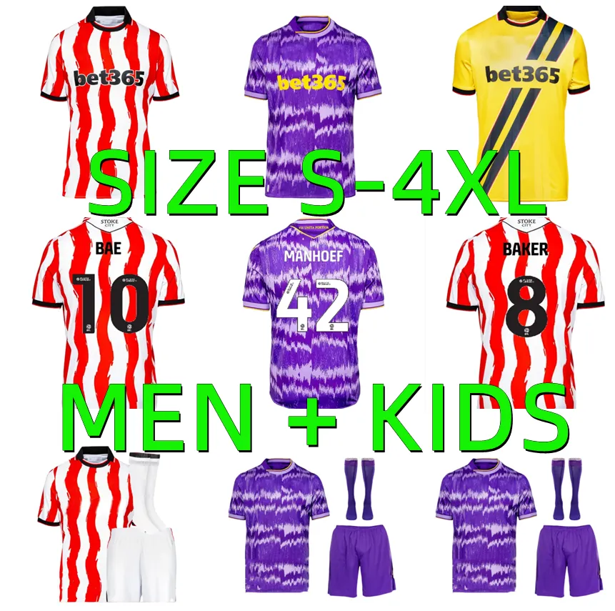 2025 2026 StokeS City Soccer JerseyS 25 26 BAKER BAE WILMOT