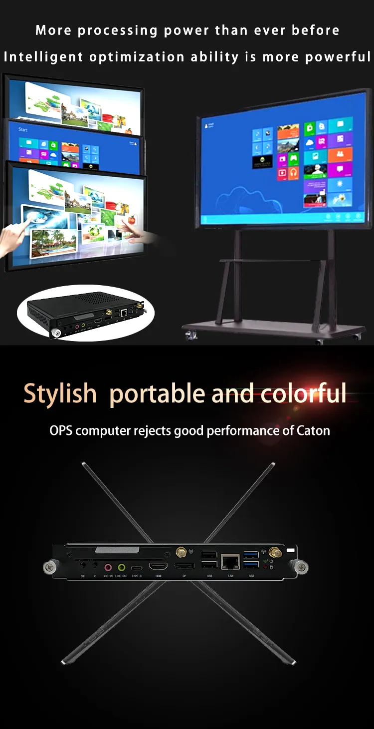 Aiostar Ops Pluggable Modules Computer with Intel Alder Lake-U i5-1240P ...