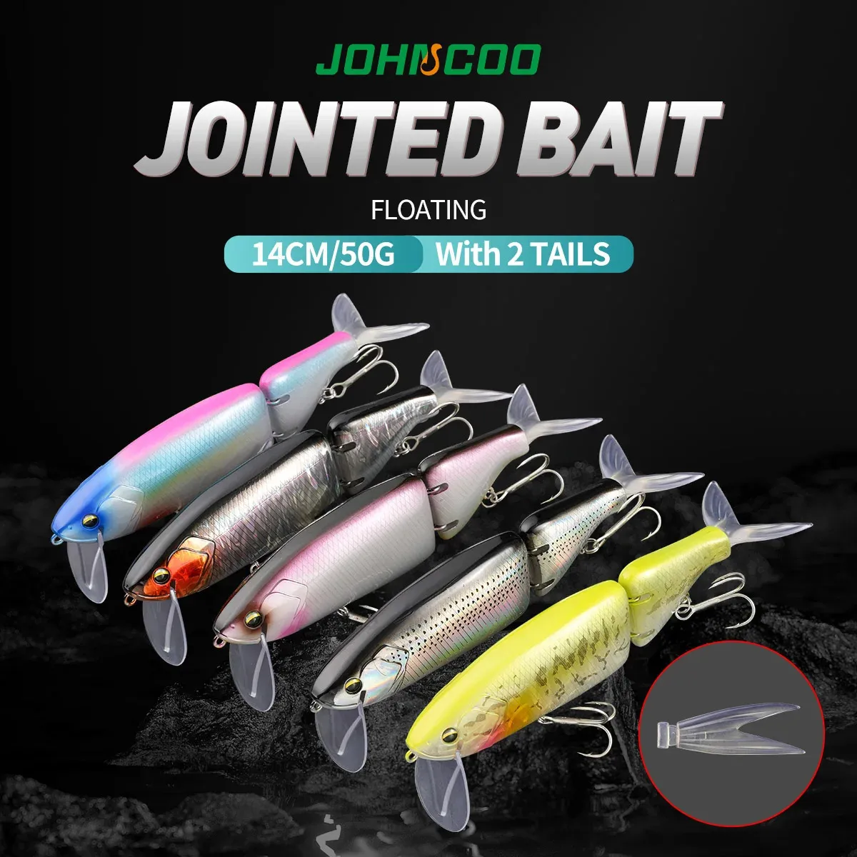 14cm Jointed Fishing Lures   50g Swimbait Baits For... 