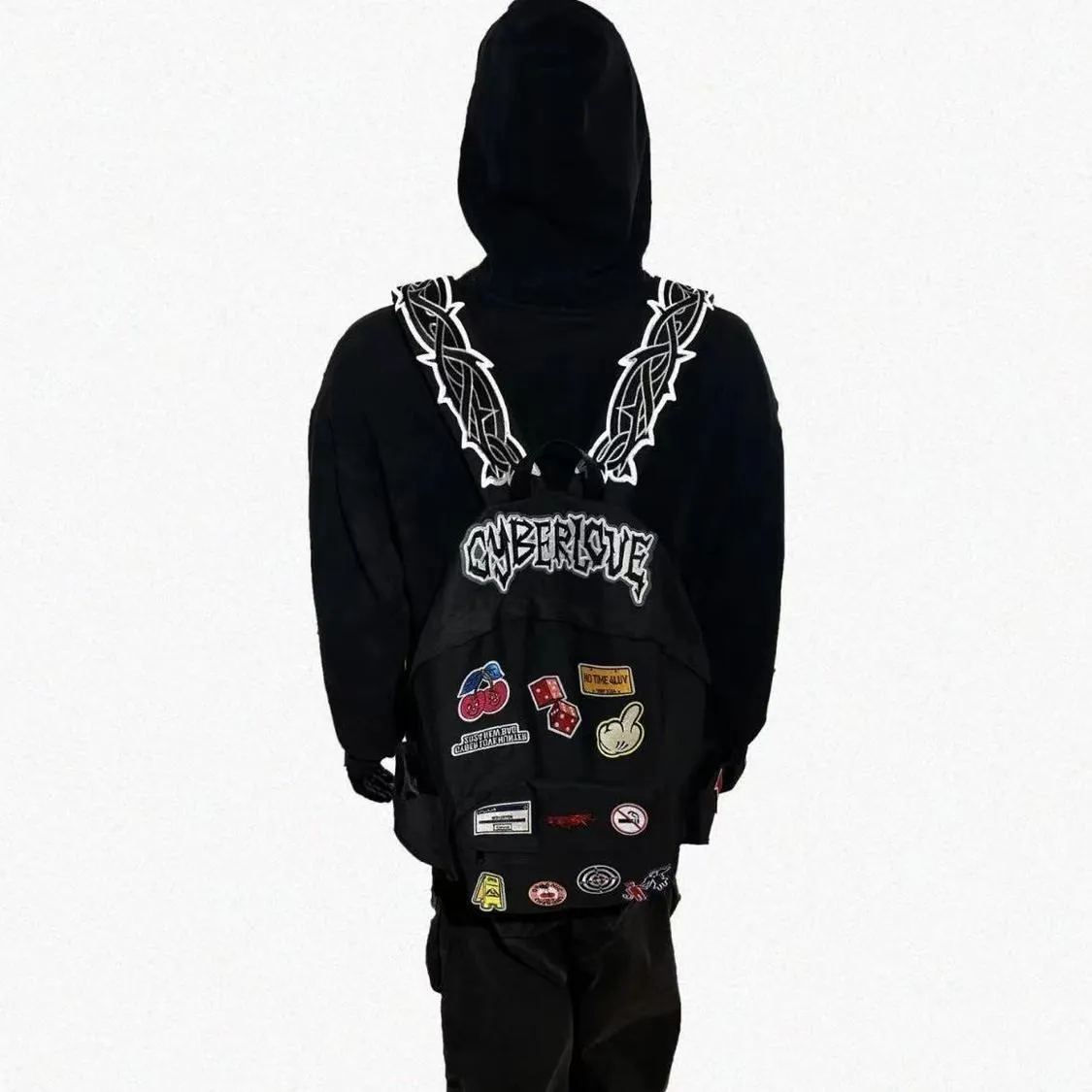 Y2K Streetwear Backpack Large Capacity Schoolbag | DHgate