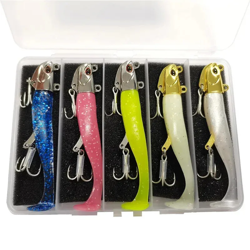 LumiousGlow 24g Soft Fishing Lures   105mm... 